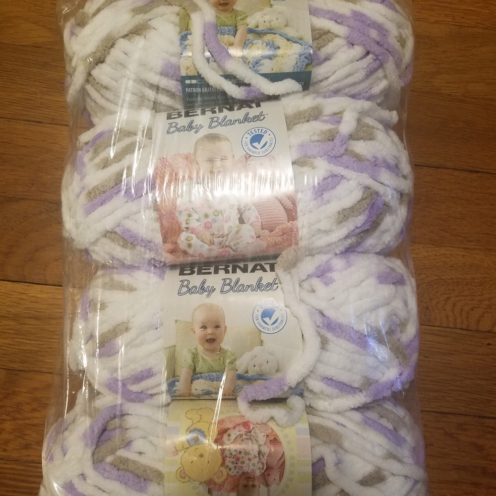 Bernat baby blanket yarn